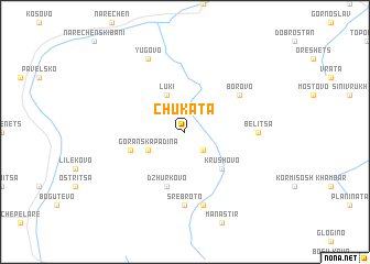 map of Chukata