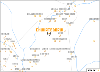 map of Chūkāt-e Dorū\