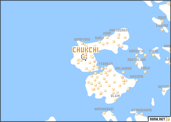 map of Chukch\