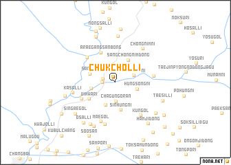 map of Ch\