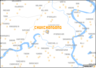 map of Chukch\