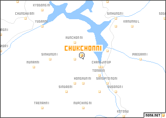 map of Ch\