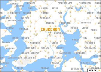 map of Chukchŏn