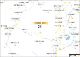 map of Chuk-ch\