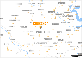 map of Chukchŏn