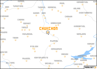 map of Chukchŏn