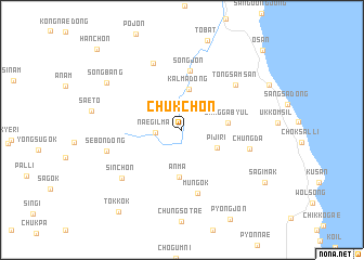 map of Chukchŏn