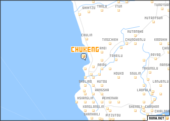 map of Chu-k\