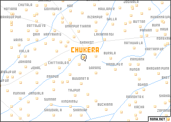 map of Chukera