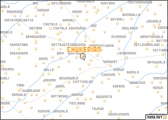 map of Chukeriān