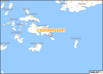 map of Chukhangdo-ri