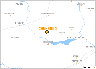 map of Chukhovo
