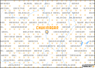 map of Chukinagar