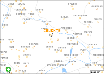 map of Chukkye