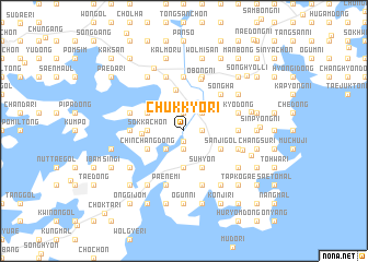 map of Chukkyo-ri