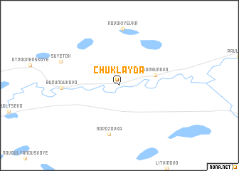 map of Chuklayda