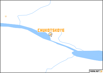 map of Chukotskoye