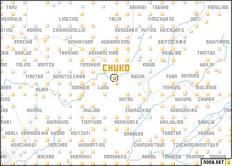 map of Chu-ko