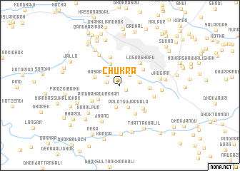 map of Chukra