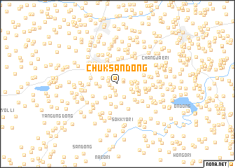 map of Chuksan-dong