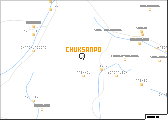 map of Ch\