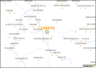 map of Chūktū