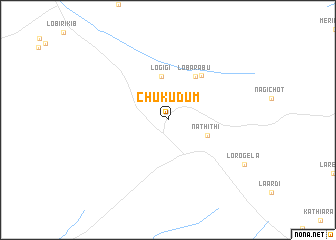 map of Chukudum