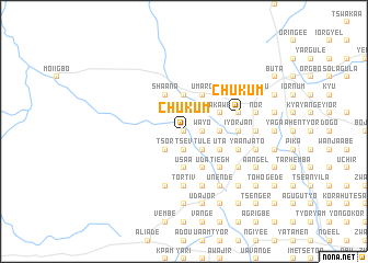 map of Chukum