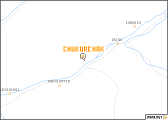 map of Chukurchak