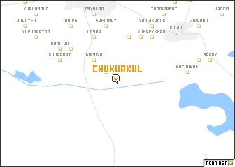 map of Chukurkulʼ