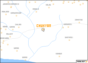 map of Chūkyan
