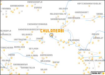 map of Chūlān-e Ābī