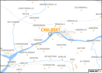 map of Chulasky