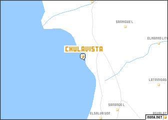 map of Chulavista