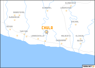 map of Chula