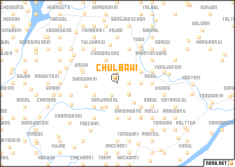 map of Chulbawi