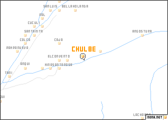 map of Chulbe
