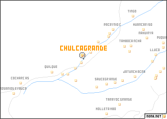 map of Chulca Grande