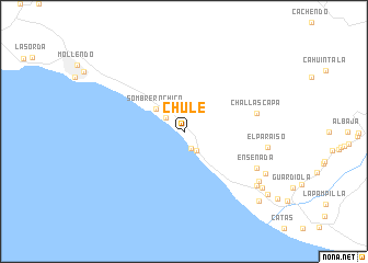 map of Chule