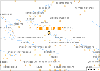 map of Chūlhūl-e Mīān