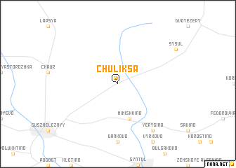 map of Chuliksa