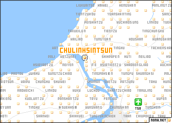 map of Chu-lin-hsin-ts\