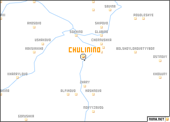 map of Chulinino