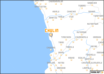 map of Chu-lin