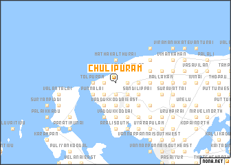 map of Chulipuram