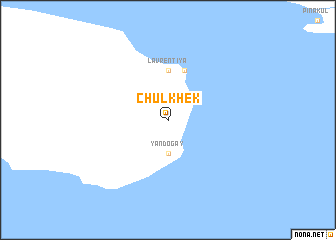 map of Chulkhek