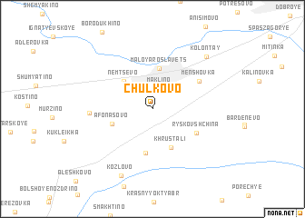 map of Chulkovo