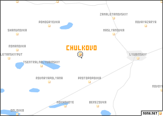 map of Chulkovo