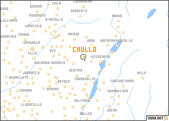 map of Chullo