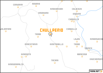 map of Chullperío